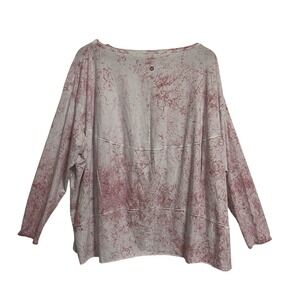 Lululemon Long Sleeve Tie Dye Oversized Tunic Top Women's Oversized 12‎